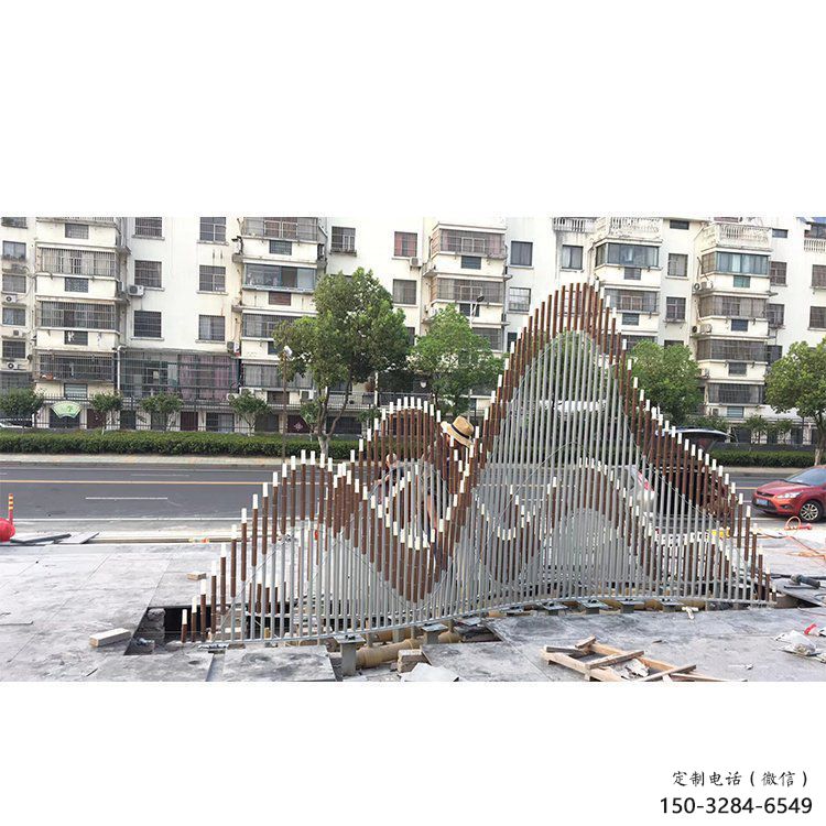 假山大型雕塑，廣場雕塑，鋼鑄假山雕塑生產廠家