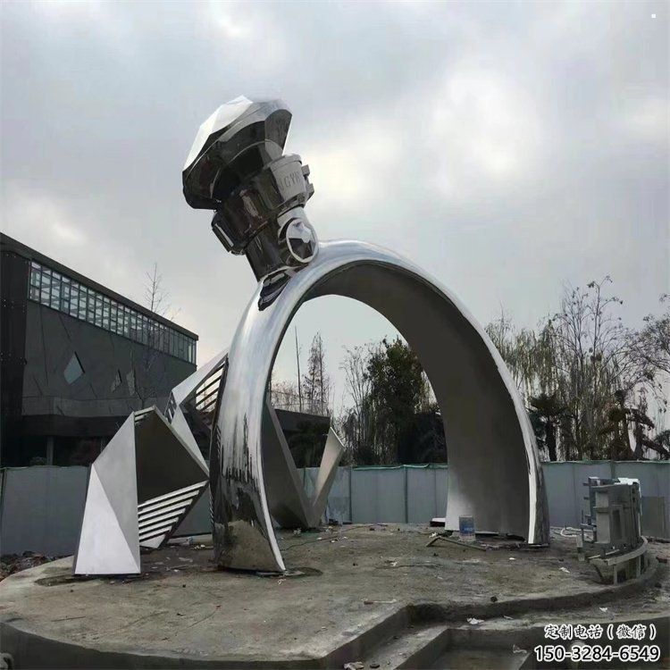 鉆戒雕塑服務商，景觀雕塑，不銹鋼鉆戒雕塑廠家選定