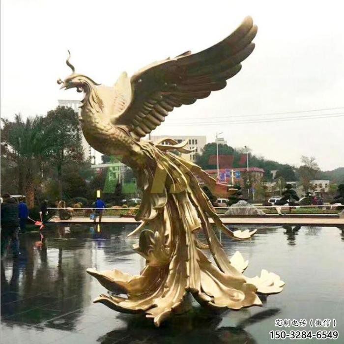 孔雀雕塑選用，圓雕系列，現代銅孔雀雕塑優價