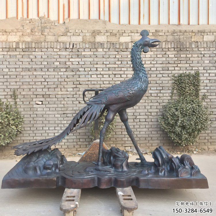 孔雀雕塑展示提供，園林裝飾，小區銅孔雀雕塑承接