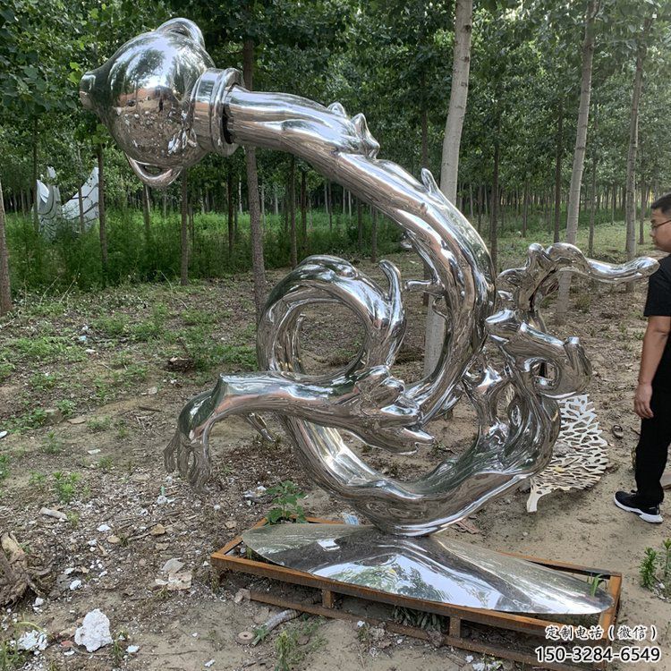 浪花雕塑工程選用，美陳雕塑，浪花天壺雕塑專供