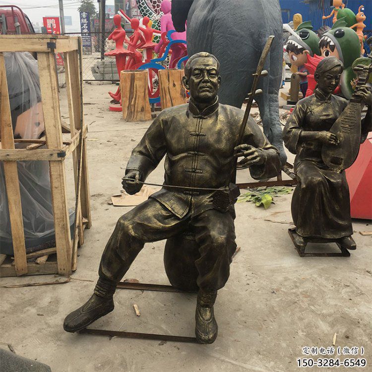 商業街琵琶雕塑