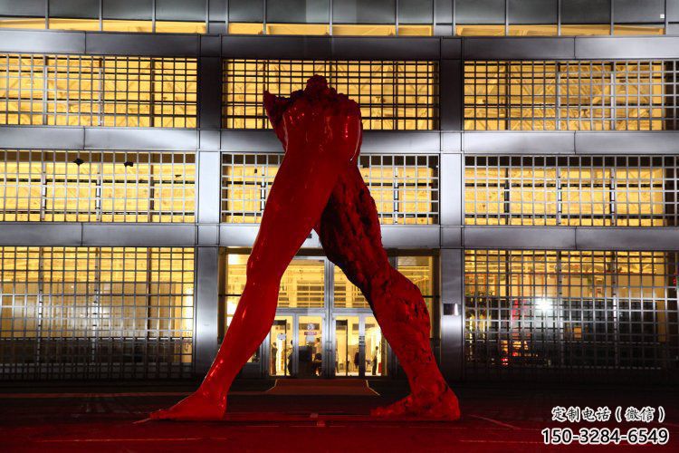 人字雕塑制造商，景觀雕塑，不銹鋼人字雕塑供給