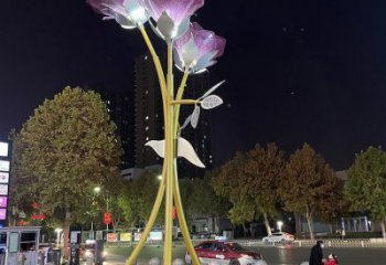 紫丁香雕塑工廠選用，街道標識，紫丁香雕塑批發