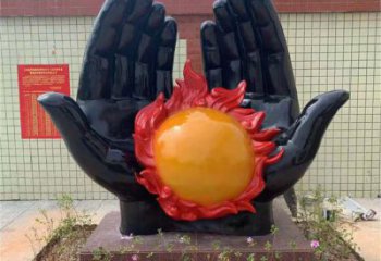 雕塑火球景觀制造，街景小品，景觀不銹鋼火球雕塑優(yōu)價