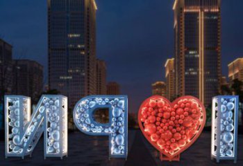 Love雕塑生產(chǎn)商，街頭藝術(shù)，藝術(shù)不銹鋼Love雕塑精選