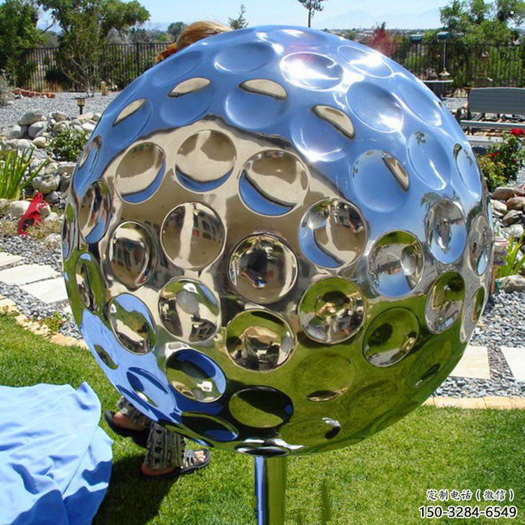 制造圓球雕塑廠家，室外雕塑，不銹鋼圓球雕塑預(yù)定