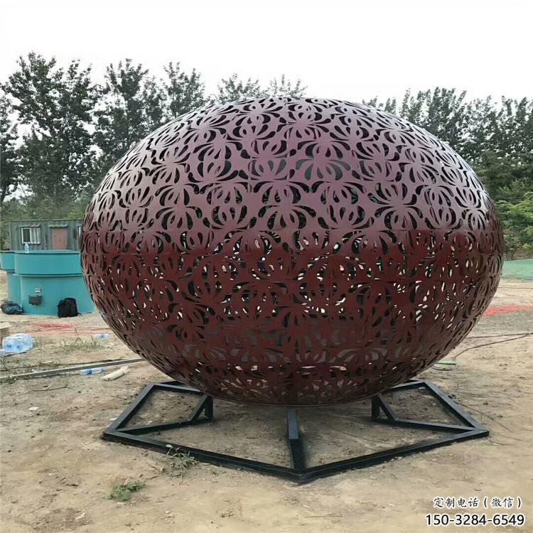 鏤空球雕塑標準，透雕系列，烤漆鏤空球雕塑精選