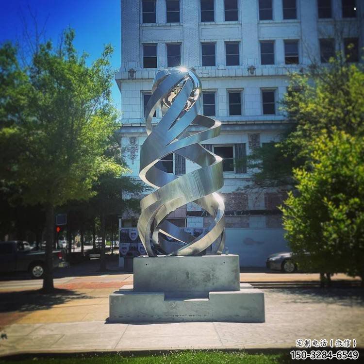 景觀雕塑廠家，標(biāo)識雕塑，不銹鋼景觀球雕塑定制廠家