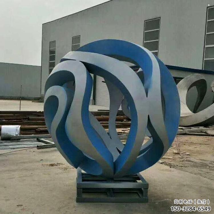 鏤空球雕塑供求，露天雕塑，廣場(chǎng)異形鏤空球雕塑制作