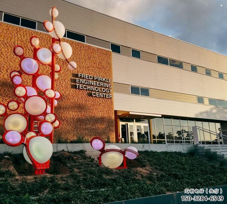 原子球雕塑廠家，鋼管組合，不銹鋼原子球雕塑定做