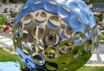 制造圓球雕塑廠家，室外雕塑，不銹鋼圓球雕塑預定