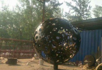 球體雕塑服務商，噴泉雕塑，不銹鋼球體雕塑訂做廠家