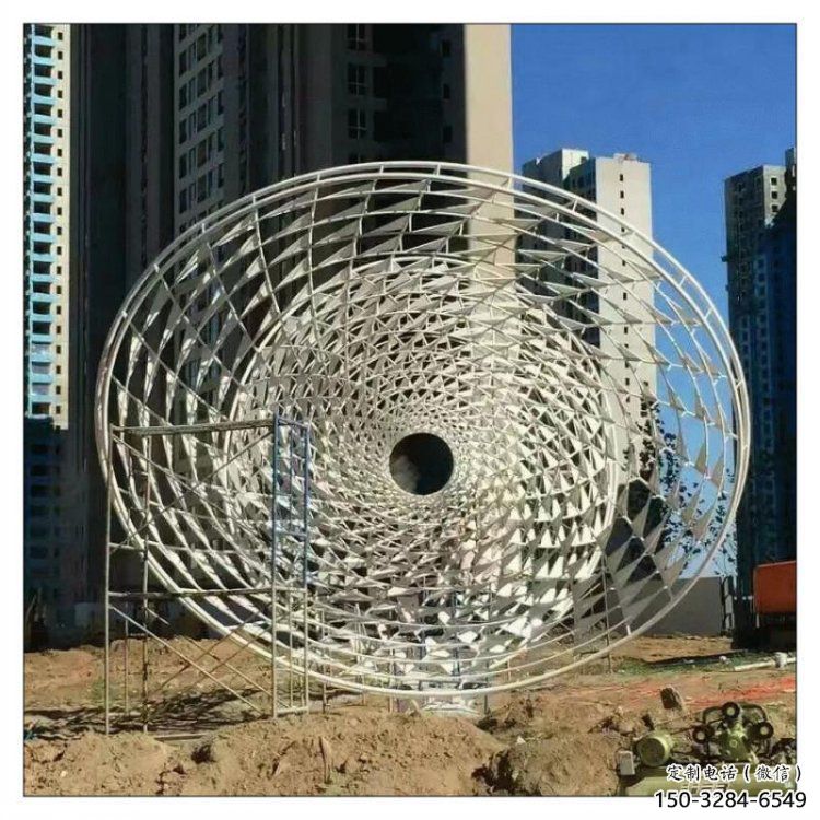 花瓶雕塑常用，鋼管組合，景觀鏤空花瓶雕塑定價