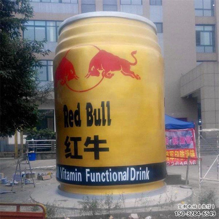 飲料瓶雕塑精選，多彩藝術，玻璃鋼飲料瓶雕塑生產優價