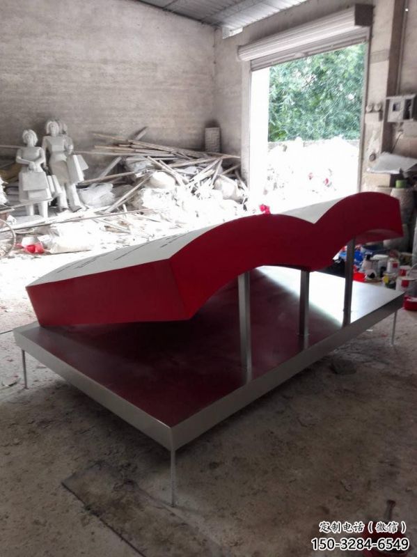 景觀書籍雕塑工程，校園雕塑，玻璃鋼書籍雕塑廠家