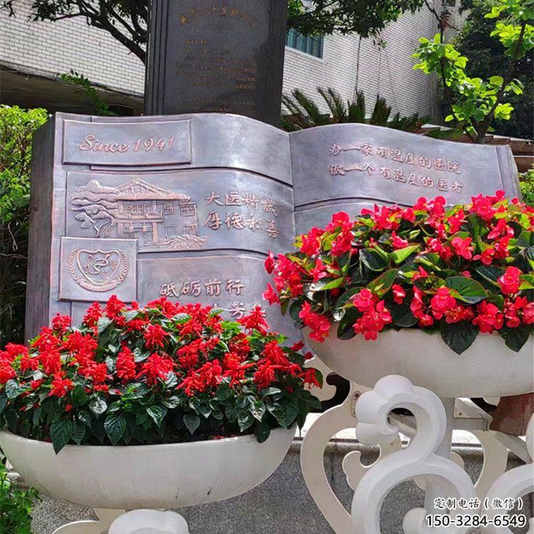 銅書本雕塑點擊，地標擺件，銅書本雕塑廠家精選