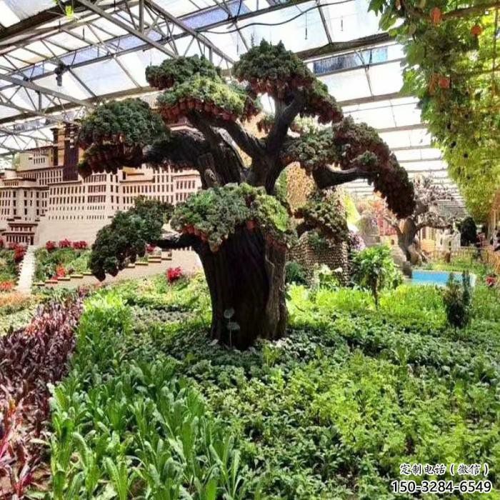 仿真樹雕塑選定，植物雕塑，玻璃鋼仿真樹雕塑常用