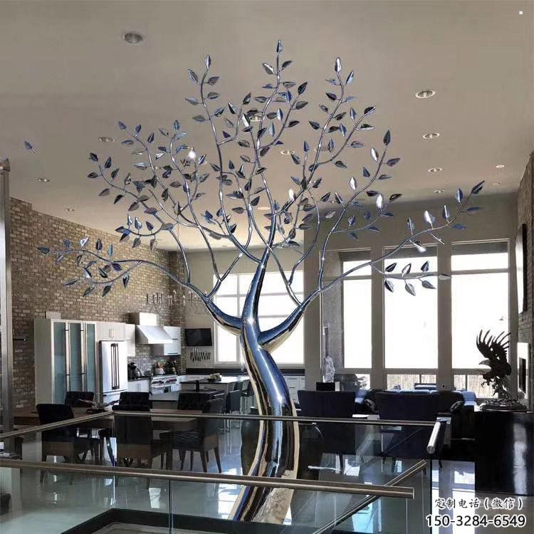 風鈴樹雕塑優價，小區擺件，不銹鋼風鈴樹雕塑精選