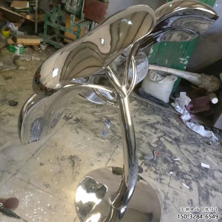 四葉草雕塑精選，景區(qū)雕塑，不銹鋼四葉草雕塑工程