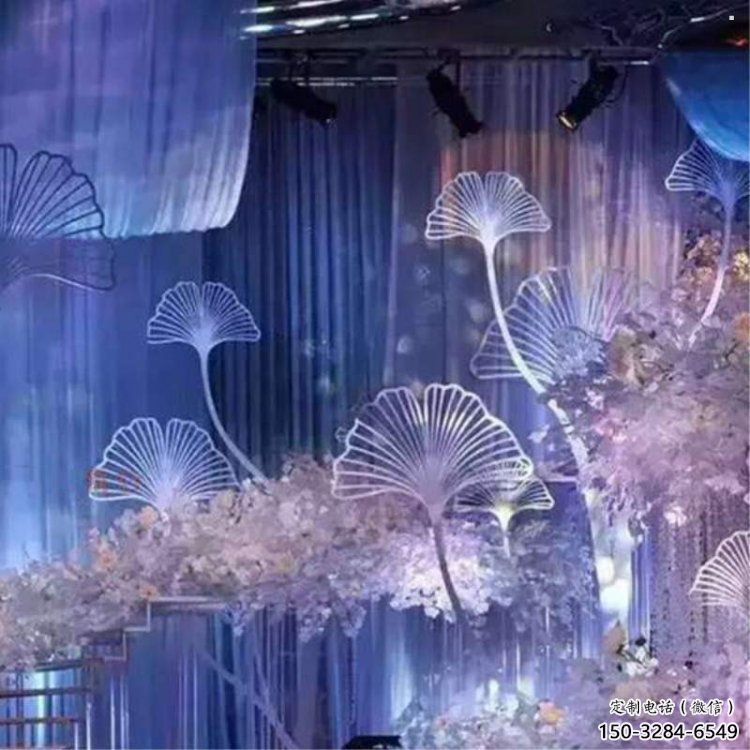 銀杏葉雕塑標(biāo)準(zhǔn)，透雕系列，不銹鋼銀杏葉雕塑精選