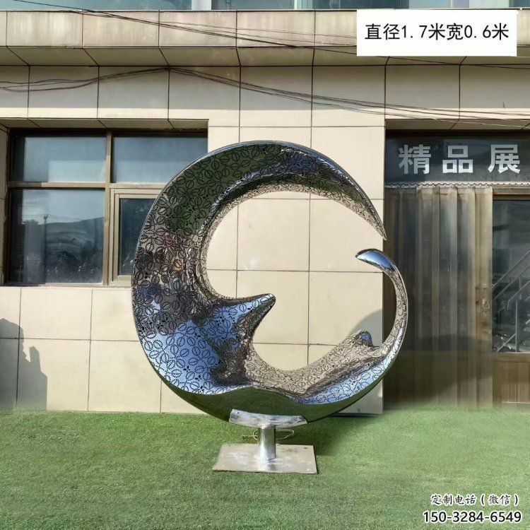 酒店水滴雕塑，鍍金歐式雕塑，仿古擺件