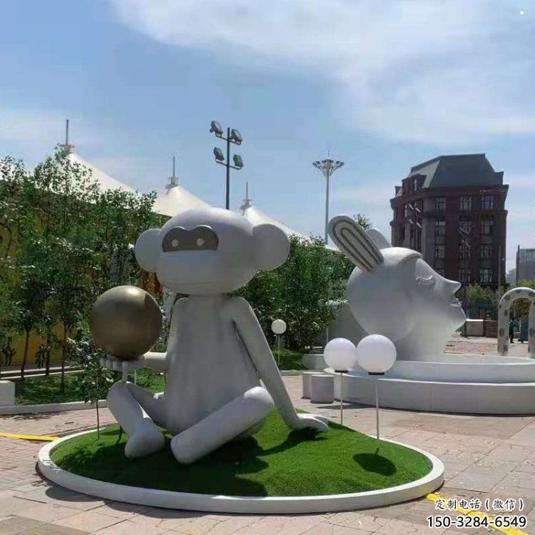 白鋼人頭像雕塑提供，露天雕塑，鏡面人頭像雕塑承接