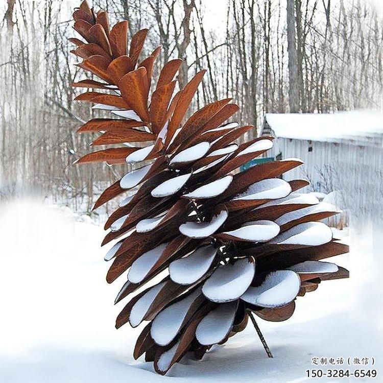 現代花環(huán)雕塑