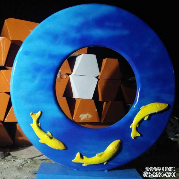 圓環(huán)雕塑選用，廣場(chǎng)雕塑，烤漆圓環(huán)雕塑選用