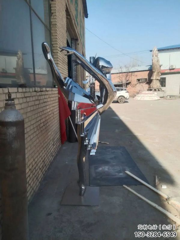 舞者雕塑制造商，小區擺件，景觀圓環舞者雕塑制造商