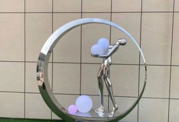 地產(chǎn)仙子雕塑生產(chǎn)，城市裝飾，景觀圓環(huán)仙子雕塑選定