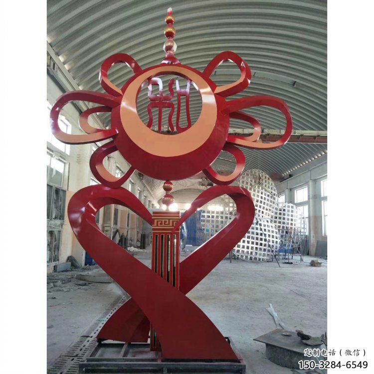 雕塑鐵鼓景觀精選，中式工藝，藝術鐵鼓雕塑供給