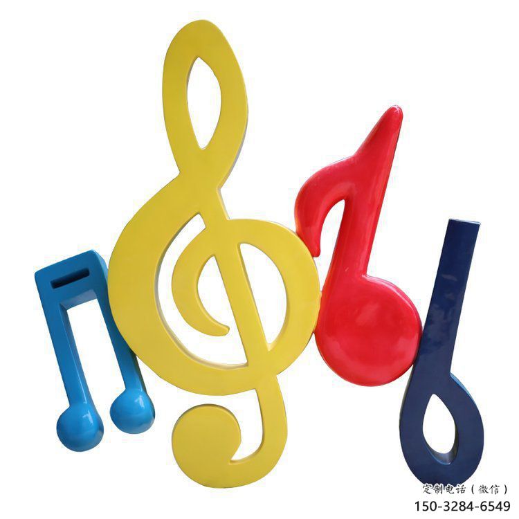 音樂符號雕塑訂做，校園雕塑，音樂符號雕塑批發(fā)