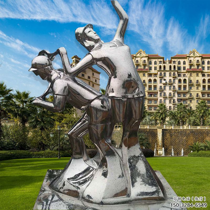 滁州公園工人雕塑