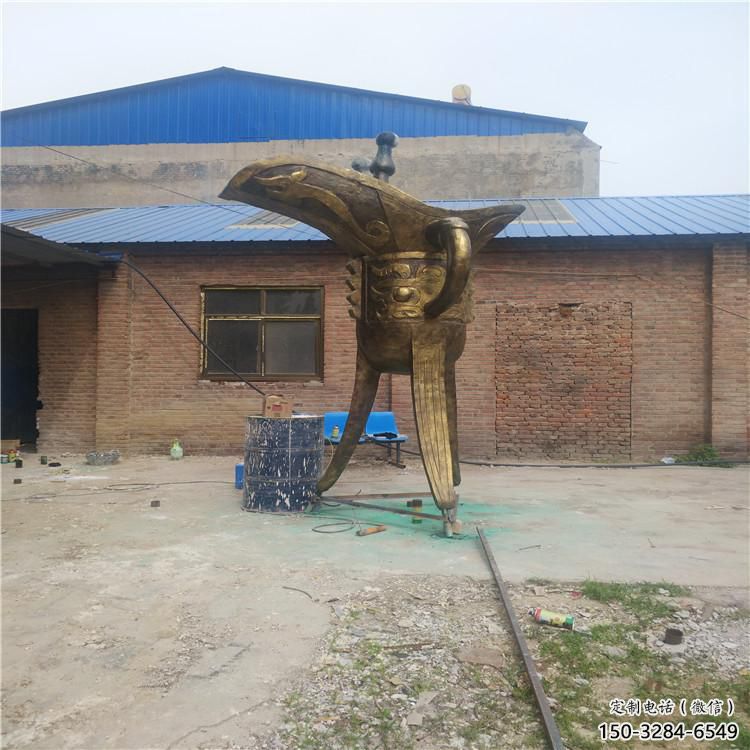 金昌公園酒杯雕塑