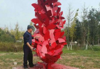 南寧公園花環(huán)雕塑