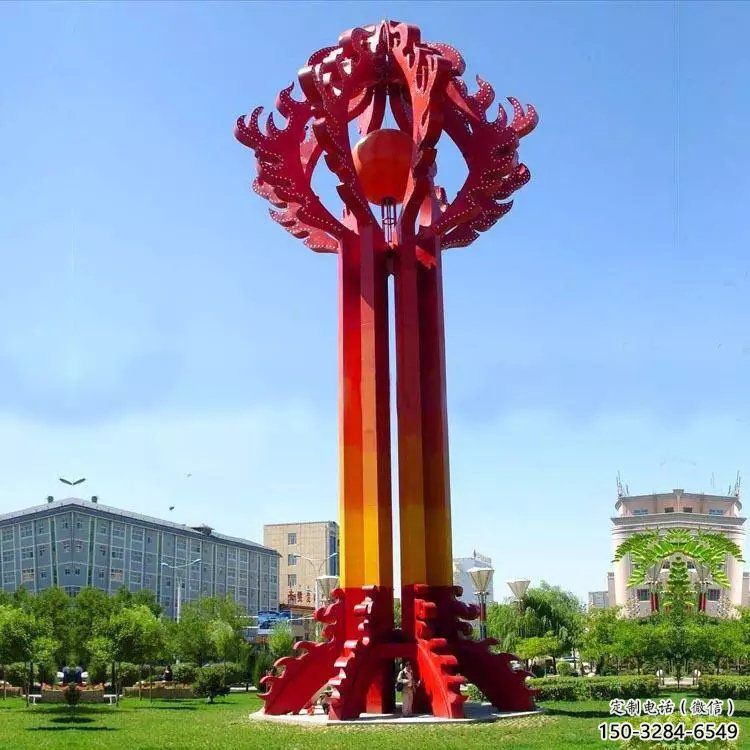 銅仁街道精神堡壘雕塑