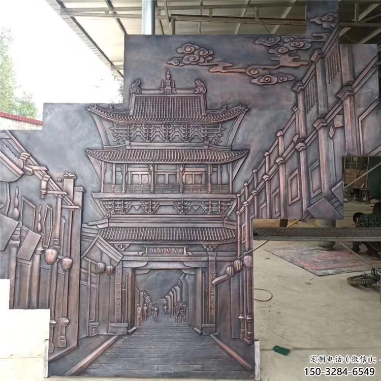 文昌地產浮雕供求，景區案例，景觀鍛銅浮雕廠家精選