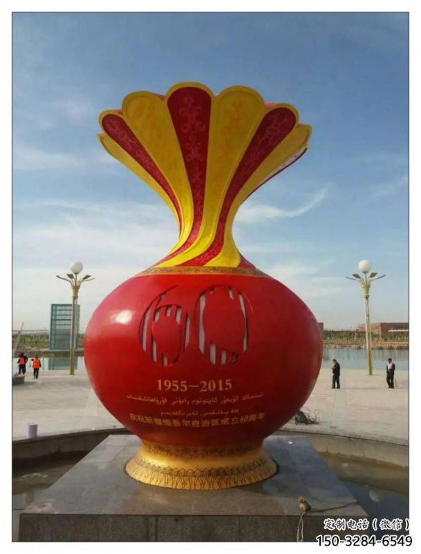 辛集花瓶雕塑工廠(chǎng)選用，街道標(biāo)識(shí)，玻璃鋼花瓶雕塑批發(fā)