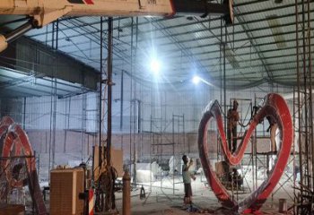 云巖景觀love雕塑選定，美陳雕塑，現代燈光love雕塑優選