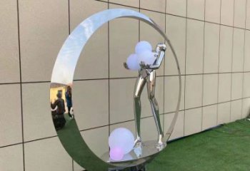 定安仙子雕塑展品，公園小品，景觀圓環仙子雕塑生產商