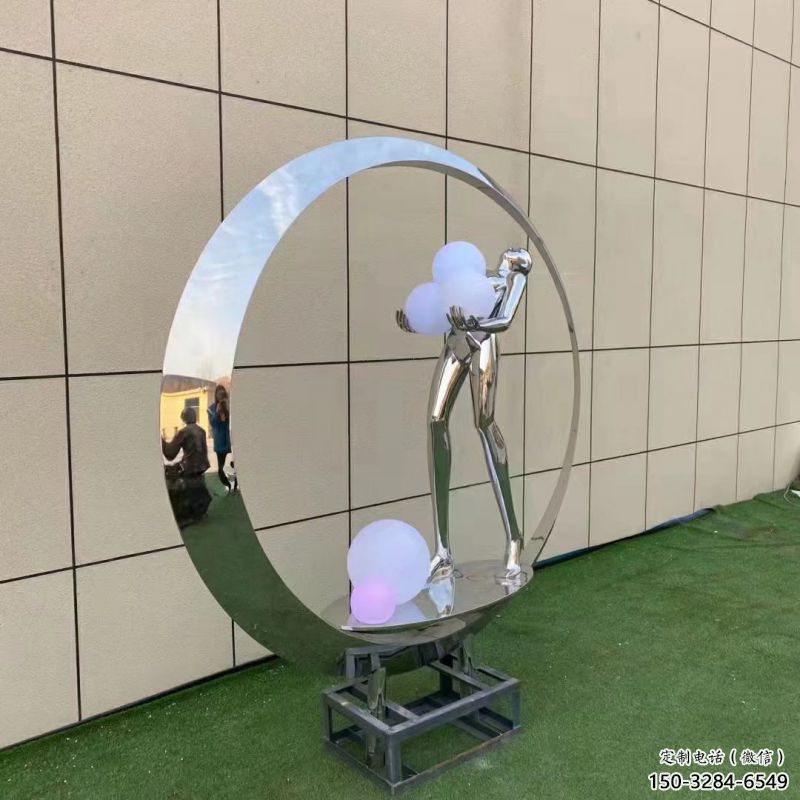 道外仙子雕塑展品，公園小品，景觀圓環仙子雕塑生產商