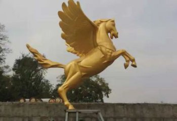 南陽(yáng)園林金馬雕塑