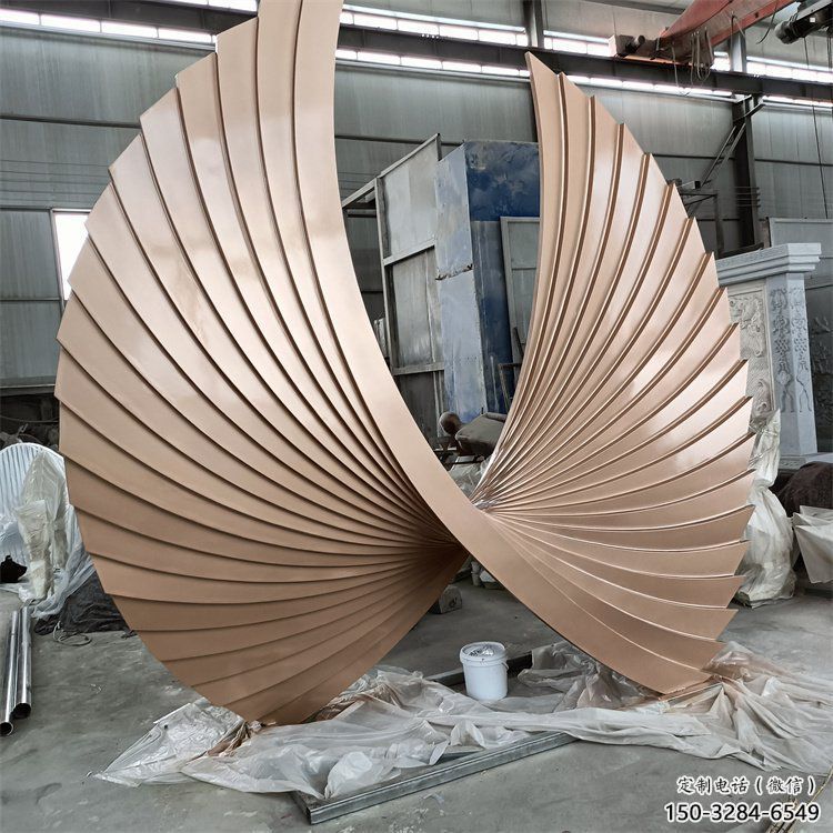 德惠羽翼雕塑常用，景觀概念，不銹鋼羽翼雕塑展品