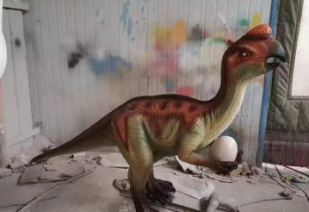 連云港抽象恐龍雕塑制造，動物雕塑，玻璃鋼恐龍雕塑展品