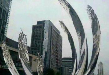 淮安地面噴泉雕塑小品，圓環結構概念，旱地水景噴泉體系