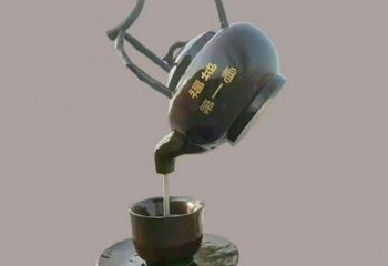 鹽城玄關(guān)懸壺雕塑