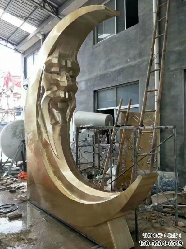 營(yíng)口公園月老雕塑