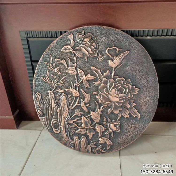 咸陽鍛銅浮雕廠家，露天雕塑，鑄銅福字浮雕訂做