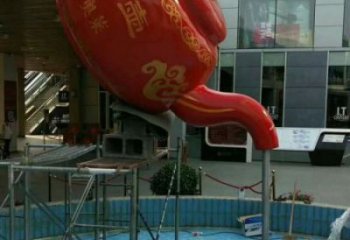 新建鐵藝水景天壺雕塑，噴泉雕塑，抽象天壺雕塑制作